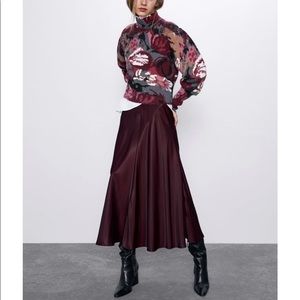 NWT Zara midi skirt